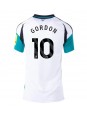 Newcastle United Anthony Gordon #10 Vieraspaita Naisten 2024-25 Lyhythihainen